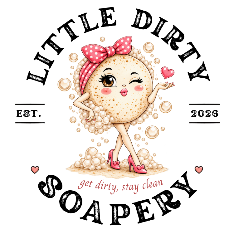 Little Diry Soapery Dirty Dotty Suds Logo